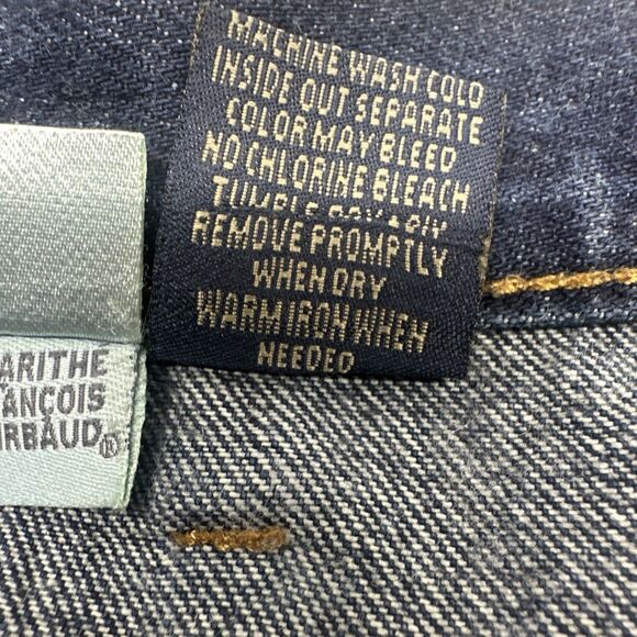 VTG Marithe Francois Girbaud Brand X Authentic Fit Jeans Mens 44x30 Baggy HipHop - Picture 9 of 13